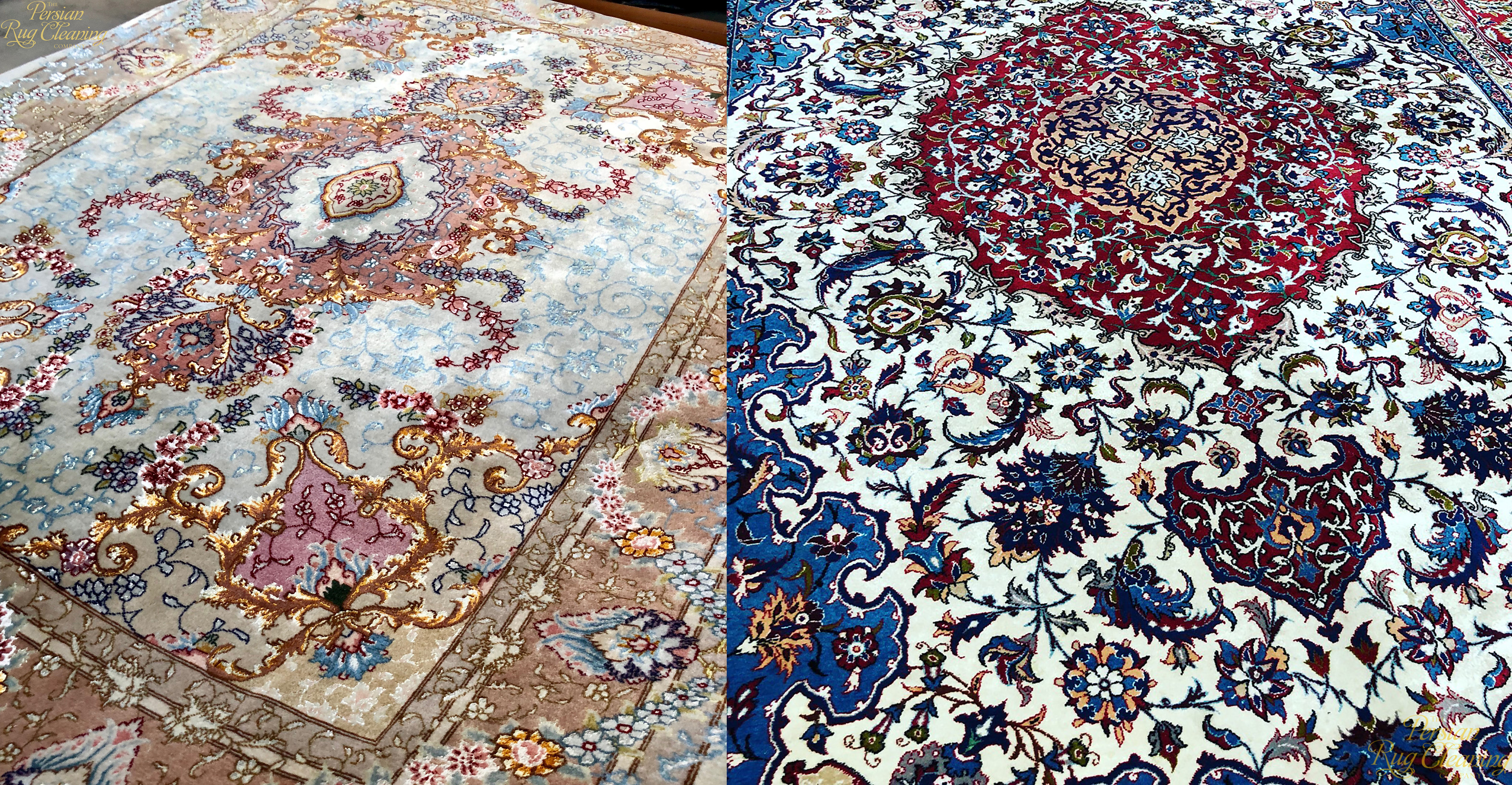 rug cleaning myths - Tabriz and Isfahan