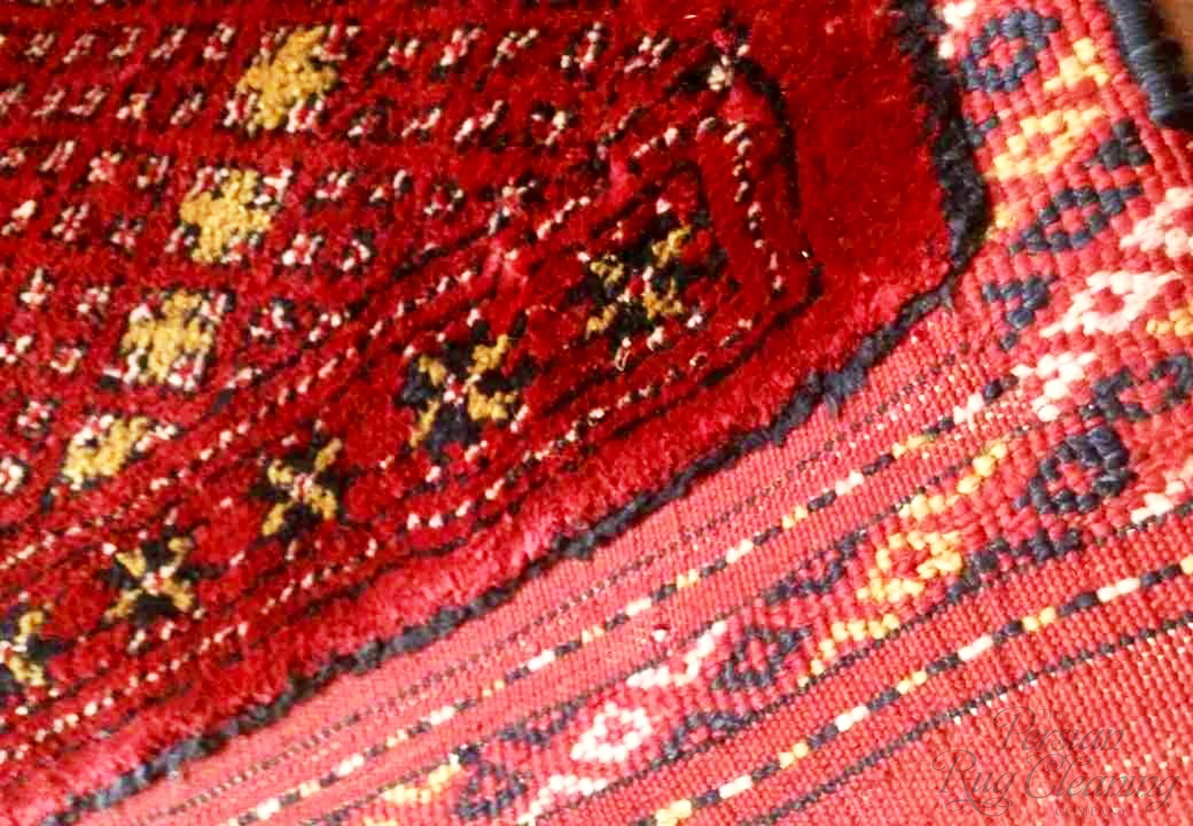 Choosing a rug cleaning company - Silk Afghan Rug after washing